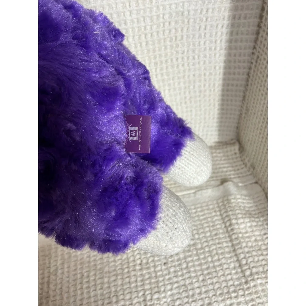 Classic Dog Multipet Lamb Chop Plush Toy Small Purple